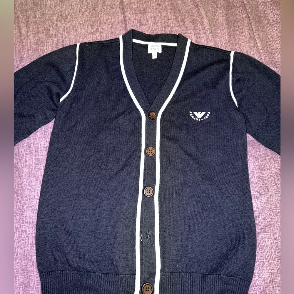 Armani Button Down Sweater